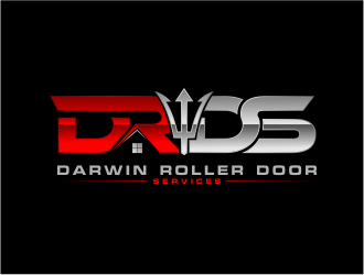 Darwin Roller Door services logo design by evdesign
