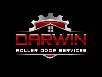 Darwin Roller Door services logo design by SiliaD