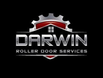 Darwin Roller Door services logo design by SiliaD