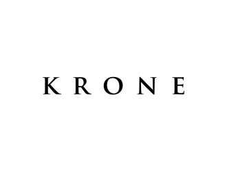 KRONE logo design by oke2angconcept