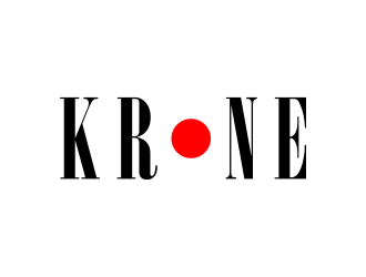 KRONE logo design by perspective