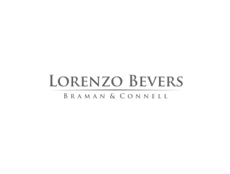 Lorenzo Bevers Braman & Connell logo design by narnia