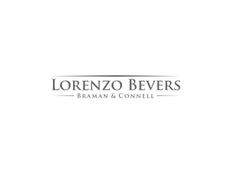 Lorenzo Bevers Braman & Connell logo design by narnia