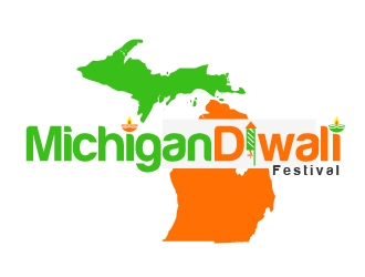 Michigan Diwali Festival logo design by shravya