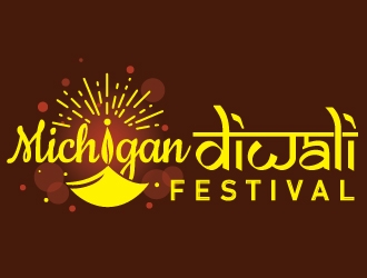 Michigan Diwali Festival logo design by ruki