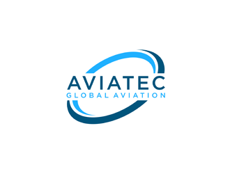 AVIATEC GLOBAL AVIATION logo design by bomie