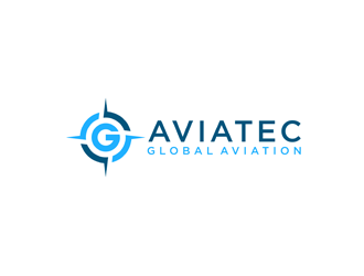 AVIATEC GLOBAL AVIATION logo design by bomie