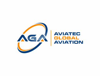 AVIATEC GLOBAL AVIATION logo design by ammad