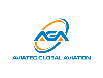 AVIATEC GLOBAL AVIATION logo design by ammad
