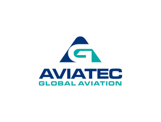 AVIATEC GLOBAL AVIATION logo design by RIANW