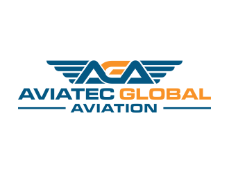 AVIATEC GLOBAL AVIATION logo design by hidro