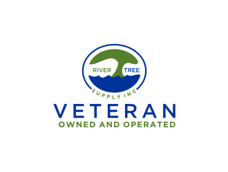 River Tree Supply Inc  (Veteran Owned and Operated) logo design by bricton