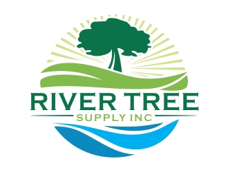 River Tree Supply Inc  (Veteran Owned and Operated) logo design by ruki