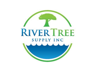 River Tree Supply Inc  (Veteran Owned and Operated) logo design by Fear