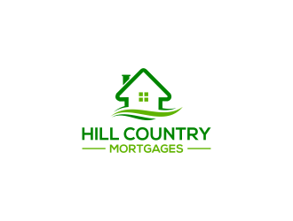Hill Country Mortgages logo design by RIANW