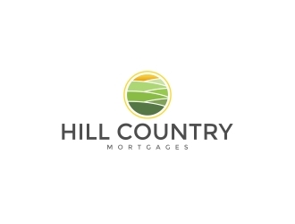 Hill Country Mortgages logo design by naldart