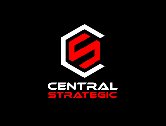 Central Strategic logo design by serprimero