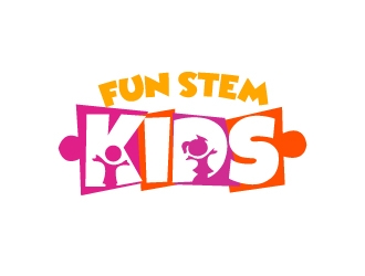 Fun Stem Kids logo design by fawadyk