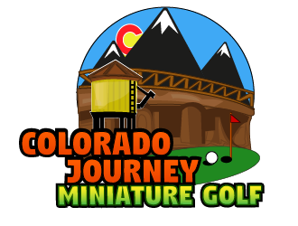 Colorado Journey Miniature Golf logo design by budbud1