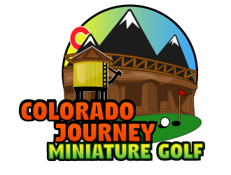 Colorado Journey Miniature Golf logo design by budbud1
