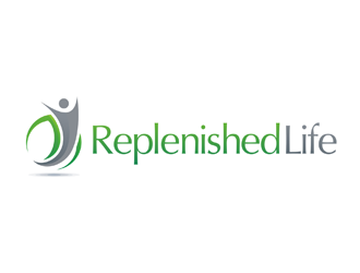 Replenished Life logo design by logolady