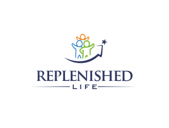 Replenished Life logo design by YONK