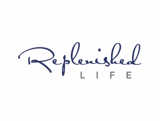 Replenished Life logo design by mutafailan