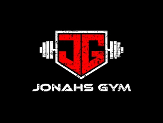 Jonahs Gym logo design by labo