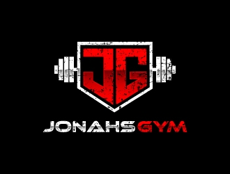 Jonahs Gym logo design by labo