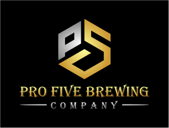 Pro Five Brewing Company logo design by cintoko