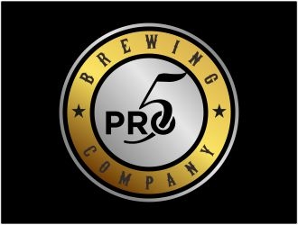 Pro Five Brewing Company logo design by 48art
