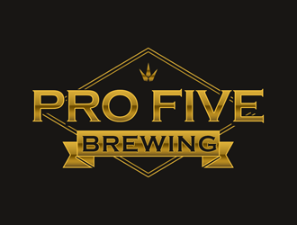 Pro Five Brewing Company logo design by kunejo