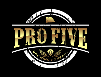 Pro Five Brewing Company logo design by cintoko