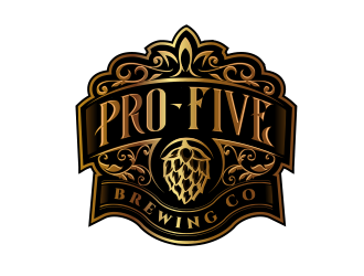 Pro Five Brewing Company logo design by schiena