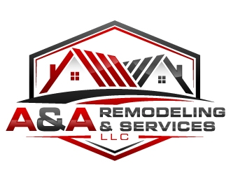 A&A Remodeling and services LLC logo design by akilis13