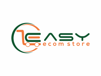 Easy Ecom Store logo design by Mahrein