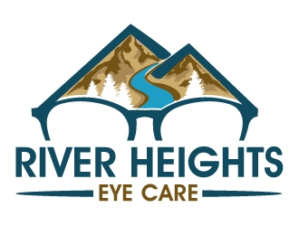 River Heights Eye Care logo design by PMG