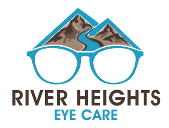 River Heights Eye Care logo design by PMG