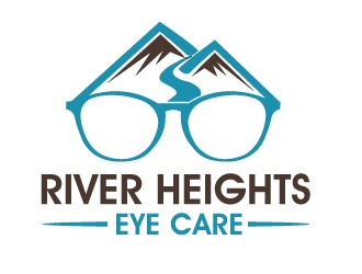 River Heights Eye Care logo design by PMG