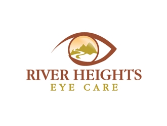 River Heights Eye Care logo design by Roma