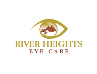 River Heights Eye Care logo design by Roma