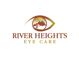 River Heights Eye Care logo design by Roma