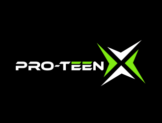 PRO-TEEN X logo design by serprimero