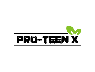 PRO-TEEN X logo design by JessicaLopes
