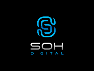 SOH Digital logo design by mashoodpp