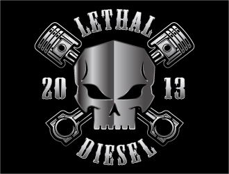 Lethal Diesel logo design by ORPiXELSTUDIOS