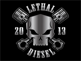 Lethal Diesel logo design by ORPiXELSTUDIOS