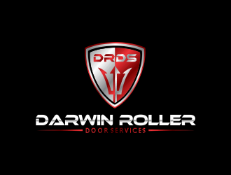 Darwin Roller Door services logo design by giphone