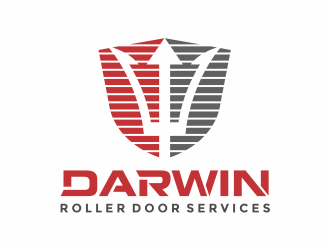 Darwin Roller Door services logo design by mutafailan