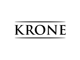 KRONE logo design by nurul_rizkon
